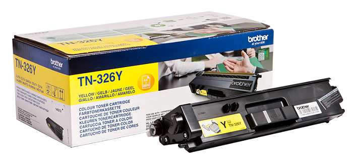 Brother TN-326Y Тонер-картридж повышенной емкости для HL-L8250CDN/MFC-L8650CDW жёлтый (3500 стр.) распродажа