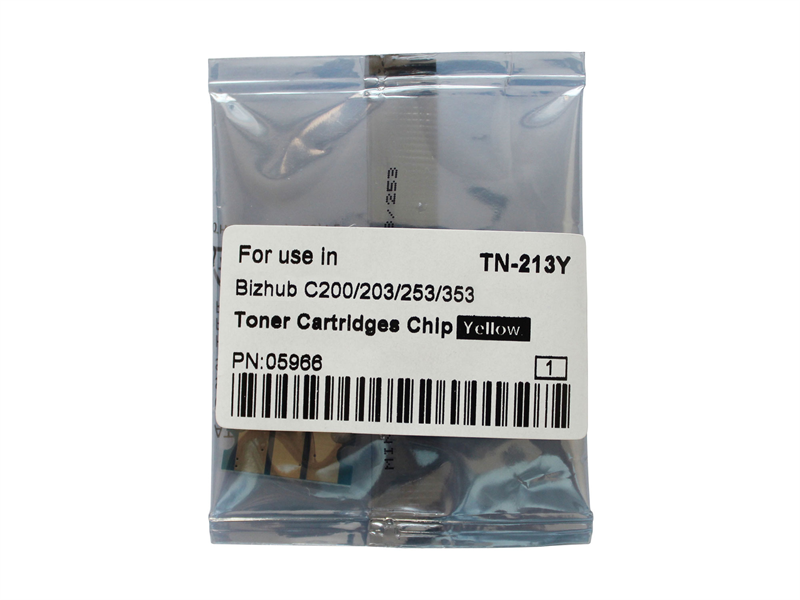 Чип картриджа для KONICA MINOLTA Bizhub C200/C200E/C203/C253/C353 (CET) Yellow, (WW), 20000 стр., (унив.), CET5966