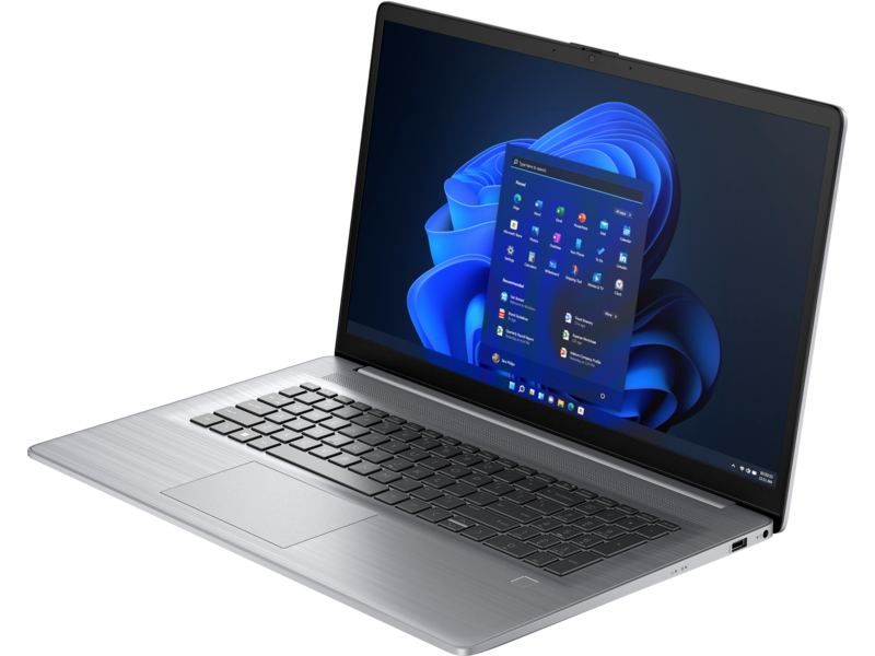 HP Probook 470 G10 Core i7-1355U 17.3 FHD (1920x1080) 300nits AG 16Gb DDR4(1x16GB),512GB SSD,FPR,41Wh,2.1kg,1y,Asteroid Silver,Win11Pro Multilanguage,KB Eng/Rus