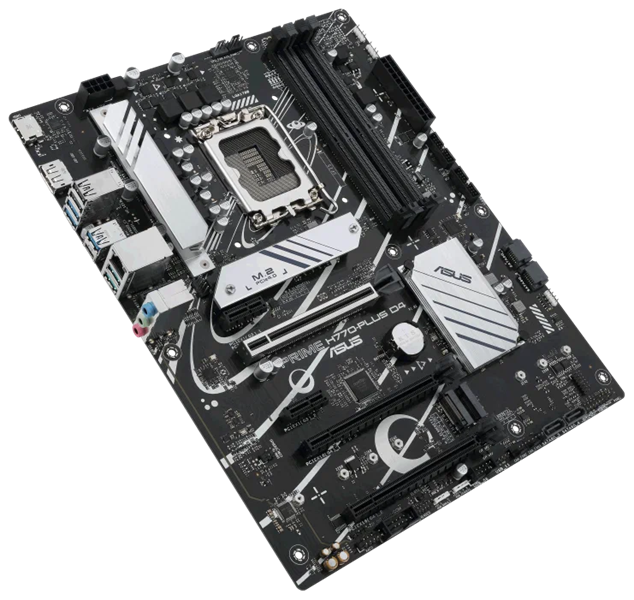 ASUS PRIME H770-PLUS D4, LGA1700, H770, 4*DDR4, 4*SATA, 3*M.2, 5*USB 3.2, 4*USB 2.0, Type-C, 2*PCIx16, 2*PCIx1, HDMI+DP, ATX; 90MB1CU0-M0EAY0