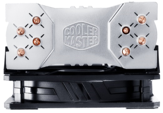 Cooler Master Hyper 212 EVO V2 with 1700 (150W, 4-pin, 154mm, tower, Al/Cu, fans: 1x120mm/62CFM/27dBA/1800rpm, 2066/2011-v3/2011/1700/1200/115x/AM4/AM3+/AM3/AM2+/ AM2/FM2+/FM2/FM1)
