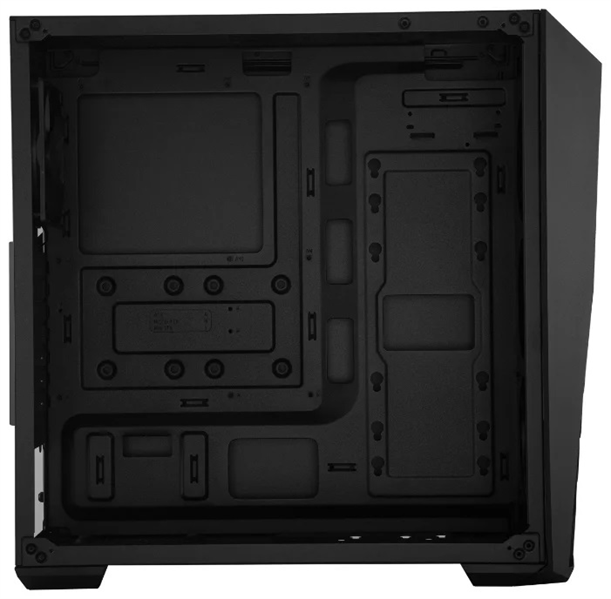 Cooler Master MasterBox K501L, 1xUSB3.0, 1xUSB2.0, 1x120 Fan, 1x120 Red Led Fan, w/o PSU, Black, ATX