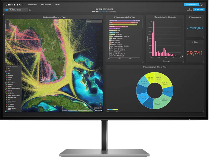HP Z27k G3 4K 27" Monitor 3840х2160, 16:9, IPS, 350 cd/m2, 1000:1, 5ms, 178°/178°, HDMI, USB 3.1, DP, USB Type-C, 60 Hz, has, tilt, swivel, pivot, 6,2 kg (нет евровилки, опция)