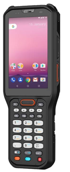Urovo RT40 / INDUSTRY / AND 10 / 1.8 GHz / 8xCore, Kryo 260 CPU / Qualcomm SD 636 / 3 GB / 32 GB / Zebra SE4750 MR / 2D Imager / 4.0" / 480 x 800 / 2G / 4G (LTE) / BT / GPS / GS