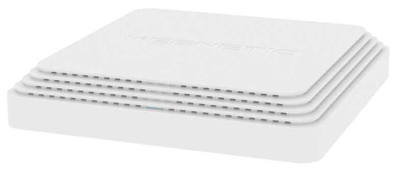 Keenetic Voyager Pro (KN-3510), Потолочная точка доступа/интернет-центр с Mesh WiFi 6 AX1800, анализатором спектра Wi-Fi, 2-портовым Smart-коммутатором, режимы роутер/ретранслятор, питание PoE