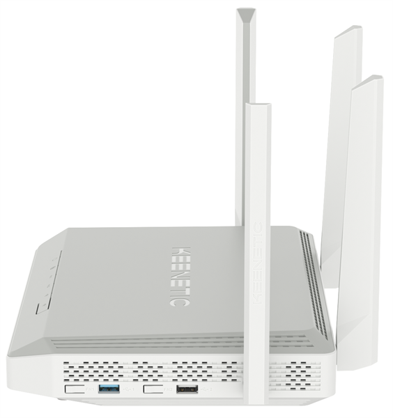 Keenetic Peak (KN-2710), Гигабитный интернет-центр с двухдиапазонным Mesh Wi-Fi AC2600, двухъядерным ARM-процессором, 10-портовым коммутатором Smart Pro, портами SFP, USB 3.0 и 2.0