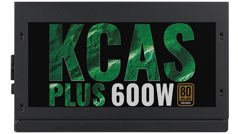 Aerocool ATX 600W KCAS PLUS 600 80+ bronze 24pin APFC 120mm fan 7xSATA RTL
