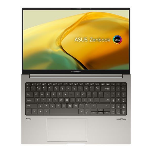 ASUS Zenbook 15 OLED UM3504DA-MA456 AMD AMD Ryzen 7 7735U/LPDDR5 32GB/1Tb M.2 SSD /15.6" 3К (2880 x 1620) OLED 120Hz/No OS/Grey/2,1Kg/RU_EN_Keybrd/Sleeve_USB-RJ45 adapter