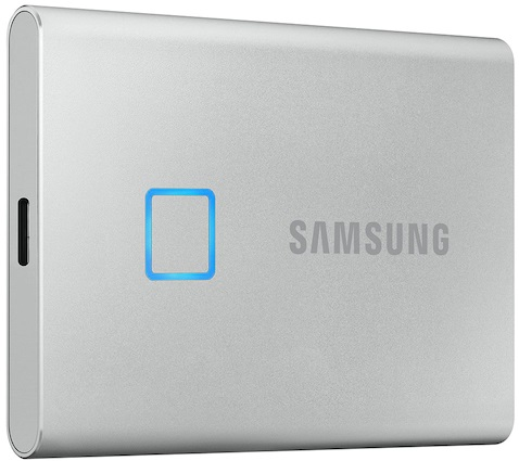 SSD Samsung T7 External 1Tb (1024GB) SILVER USB 3.2 (MU-PC1T0S/WW) 1year