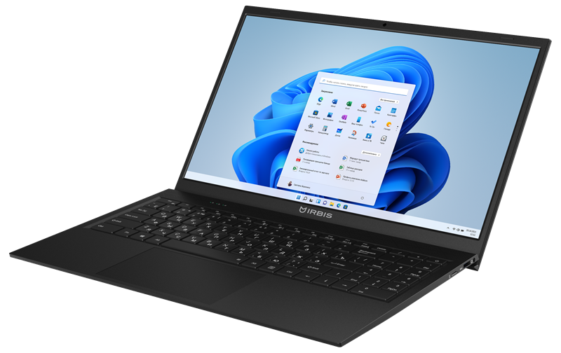 IRBIS Blizzard 15NBC1008 15.6" AMD Ryzen R7 5800U, 15.6"LCD 1920*1080 IPS , 16+256GB SSD, Front, AC wifi, camera: 2MP, 5000mha battery, metal case, backlight keyboard. Type-c, No OS
