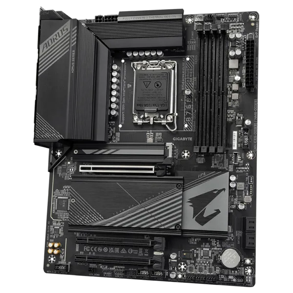 GIGABYTE B760 AORUS ELITE AX, LGA1700, B760, 4*DDR5, 4*SATA, 3*M.2, 5*USB 3.2, 4*USB 2.0, Type-C, 3*PCIx16, HDMI+DP, ATX