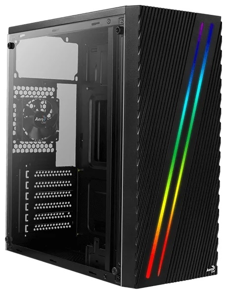 Aerocool Streak (ATX, без БП, 1x USB3.0, 2x USB2.0, RGB-подсветка)