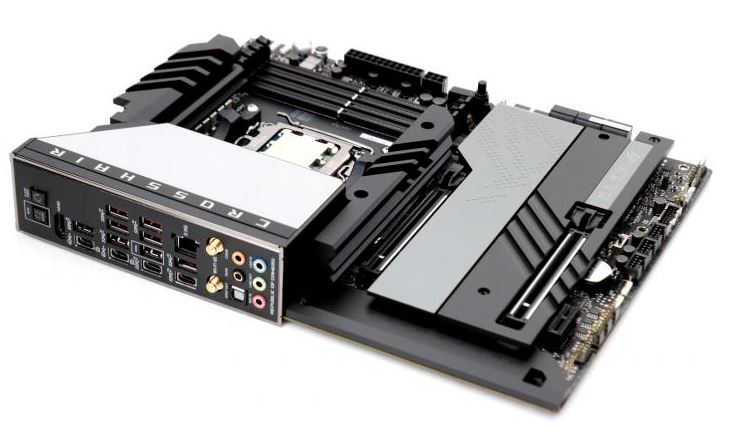 ASUS ROG CROSSHAIR X670E HERO, AM5, X670, 4*DDR5, 6*SATA, 5*M.2, 9*USB 3.2, Type-C, 2*USB4, 6*PCIx16, 1*PCIx1, HDMI, ATX; 90MB1BC0-M0EAY0