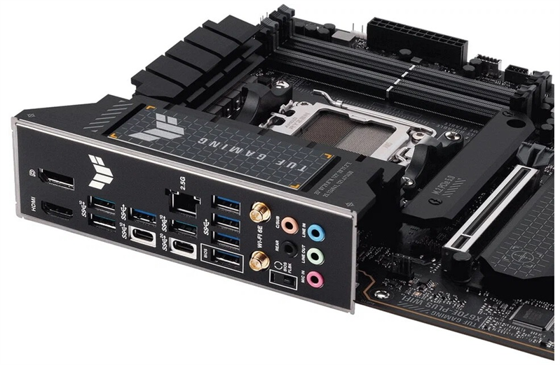 ASUS TUF GAMING X670E-PLUS WIFI, AM5, X670, 4*DDR5, 4*SATA, 4*M.2, 8*USB 3.2, Type-C, 2*PCIx16, 1*PCIx4, ATX; 90MB1BK0-M0EAY0