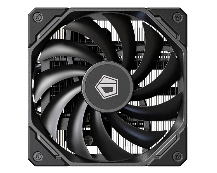 ID-COOLING IS-65-XT BLACK LGA1700/1200/115X/AM5/AM4 низкопрофильный высота 65mm (18шт/кор, TDP 125W, PWM, 4 тепл.трубок + медная база, FAN 120mm, черный) BOX