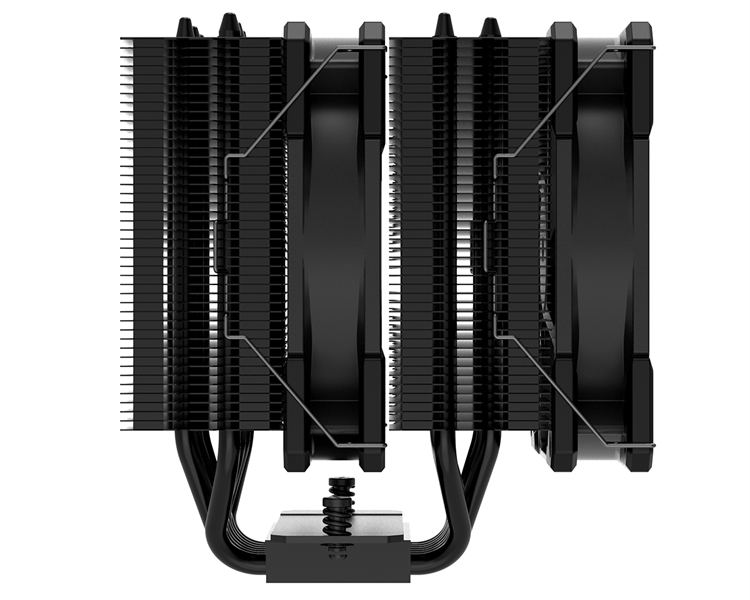 ID-COOLING SE-207-XT ARGB LGA20XX/1700/1200/115X/AM5/AM4 (8шт/кор, TDP 280W, PWM, черный, 7 тепл.трубок + медная база, 2 x FAN 120mm, Addressable RGB LED) RET