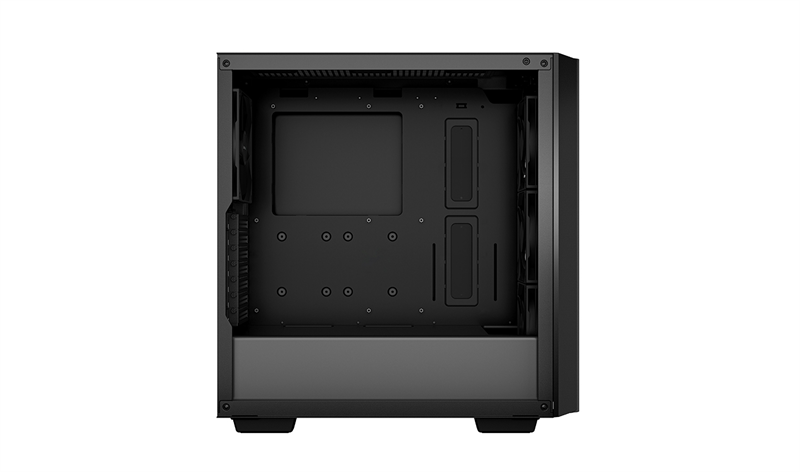 Deepcool CG560 без БП, боковое окно (закаленное стекло), 3xARGB LED 120мм вентилятора спереди и 1x140мм вентилятор сзади, черный, ATX