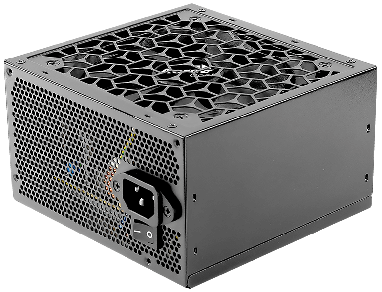 Aerocool AERO BRONZE 750M (80+ Bronze, КПД>90%, ATX v2.4, A.PFC, Fan 12cm, Japanese Capacitors)