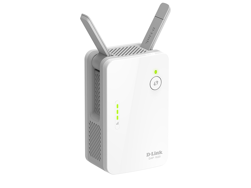 D-Link Двухдиапазонный беспроводной повторитель АС1300 Wave 2, 1x1000Base-T, 1 внешняя несъемная антенна 2 дБи, 1 внешняя несъемная антенна 1 дБи
