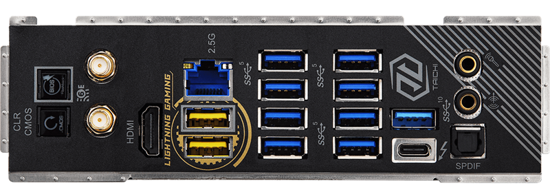 ASROCK B650E TAICHI LITE, AM5, B650, 4*DDR5, 4*SATA, 3*M.2, 11*USB 3.2, Type-C,1*PCIx16, 1*PCIx1, 1*M.2 (Key E), HDMI, ATX