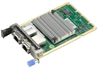 Supermicro AOC-ATG-i2TM AIOM 2-port 10GBase-T, Intel X550,RoHS