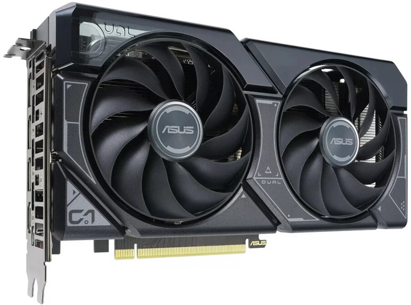 ASUS DUAL-RTX4060TI-O8G-WHITE//RTX4060TI HDMI*1 DP*3 8G D6; 90YV0J42-M0NA00