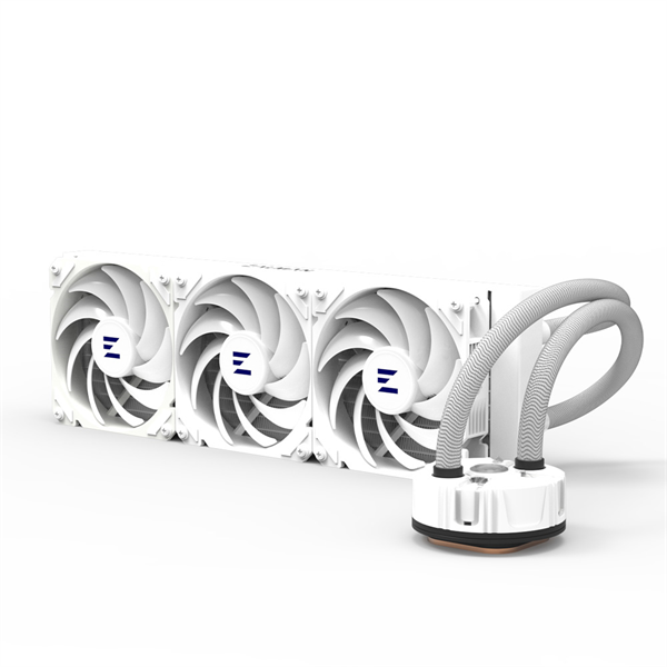 Zalman CPU Liquid Cooler 360mm, ARGB, White