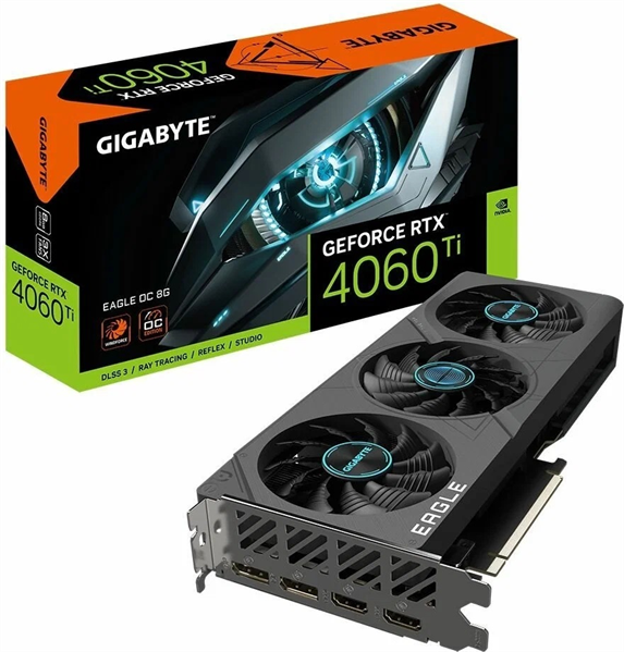 GIGABYTE RTX4060Ti EAGLE OC 8GB //RTX4060Ti, HDMI*2, DP*2, 8G,D6