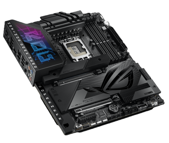 ASUS ROG MAXIMUS Z790 DARK HERO, LGA1700, Z790, 4*DDR5, 4*SATA, 5*M.2, 9*USB 3.2, 2*USB4, Type-C, 2*PCIx16, 1*PCIx4, HDMI, ATX; 90MB1F90-M0EAY0