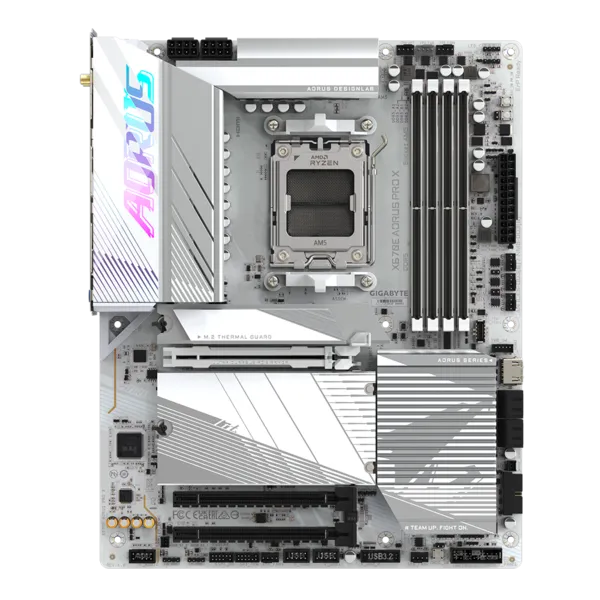 GIGABYTE X670E AORUS PRO X, AM5, X670, 4*DDR5, 4*SATA, 4*M.2, 7*USB 3.2, 4*USB 2.0, Type-C, 3*PCIx16, HDMI, ATX
