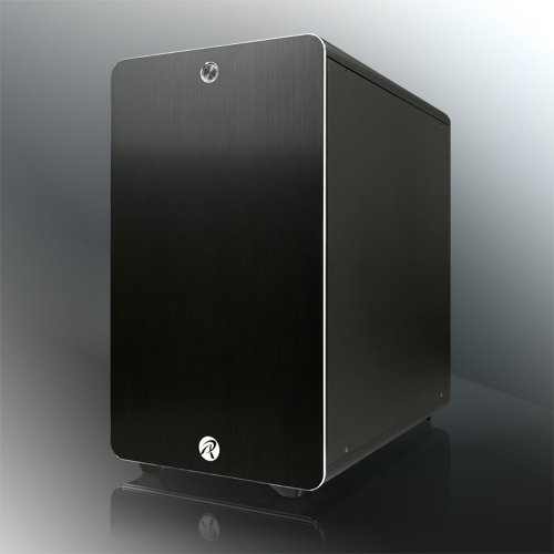 Raijintek THETIS BLACK CLASSIC (Aluminum, ATX; 1.5mm Aluminum side panel; 120x120x25 O-type LED fan pre-installed at rear; 2*USB3.0; Supports 3.5 HDD *2 + 2.5 SSD *2 ; 7 PCI slots; Rubber feet)