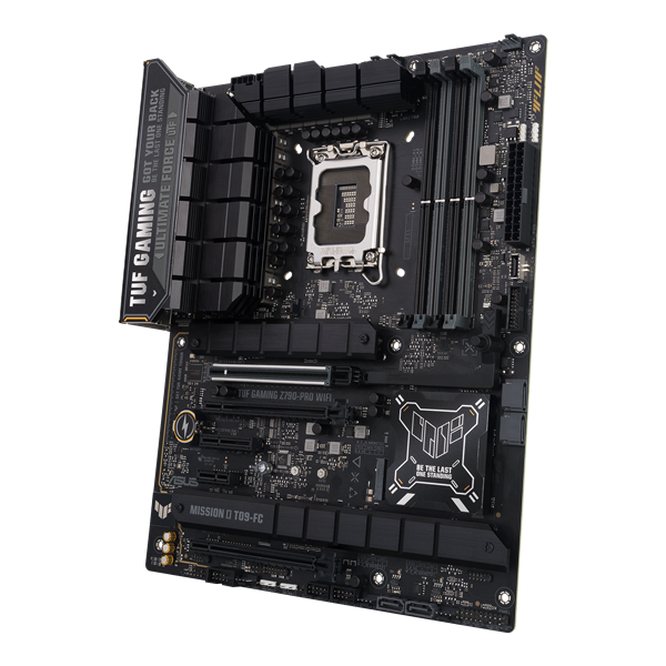 ASUS TUF GAMING Z790-PRO WIFI, LGA1700, Z790, 4*DDR5, 4*SATA, 4*M.2, 6*USB 3.2, Type-C, 3*PCIx16, 1*PCIx4, 1*PCIx1, DP+HDMI, ATX; 90MB1FJ0-M0EAY0