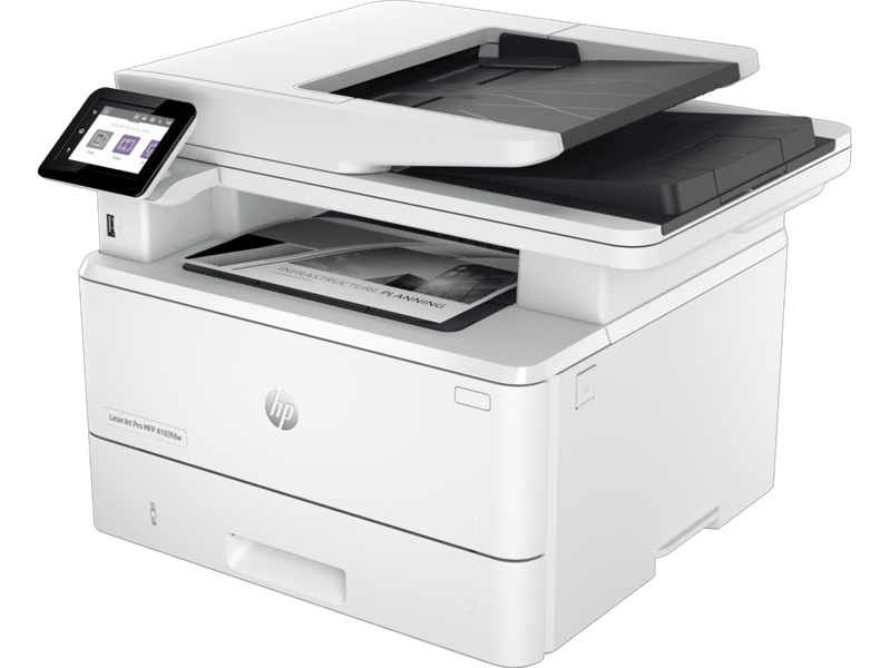 HP LaserJet Pro MFP 4103fdw p/c/s/f , A4, 40 ppm, 512Mb, Duplex, 2 trays 100+250,DADF 50, USB 2.0/GigEth/2.4-5GHZ Wi-Fi radio+BLE, W1510A in box, repl.W1A30A)