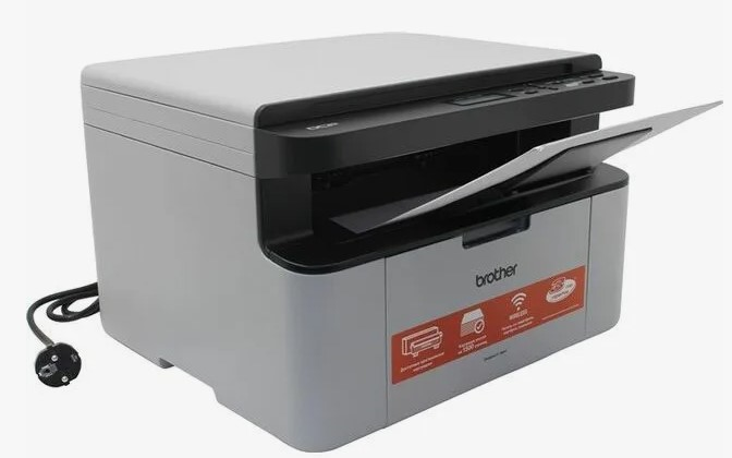 Brother DCP-1623WE (P/C/S, A4, 20 cтр/мин, USB, Wi-Fi, лоток 150л, старт.картридж 1500 стр. в комплекте), работает на тонере TN1090