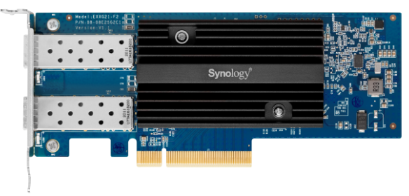 Synology 10 Gigabit Dual port SFP+ PCIe 3.0 x8 adapter (incl LP and FH bracket)
