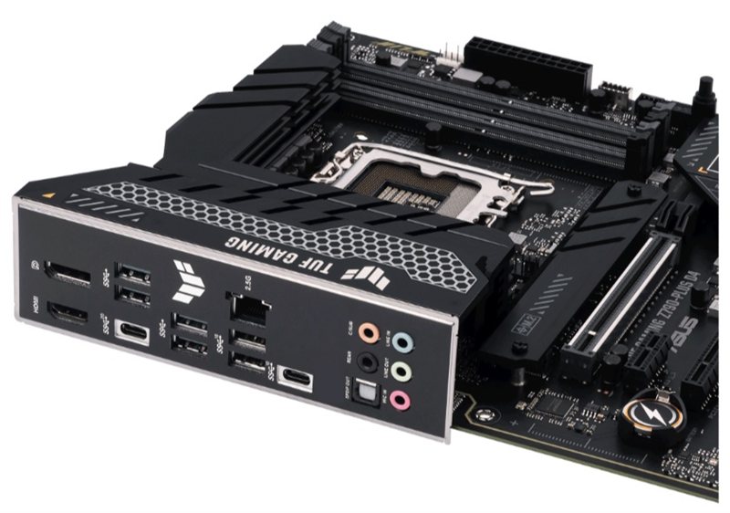 ASUS TUF GAMING Z790-PLUS D4, LGA1700, Z790, 4*DDR4, 4*SATA, 4*M.2, 6*USB 3.2, Type-C, 2*PCIx16, 1*PCIx4, 2*PCIx1, DP+HDMI, ATX; 90MB1CQ0-M0EAY0