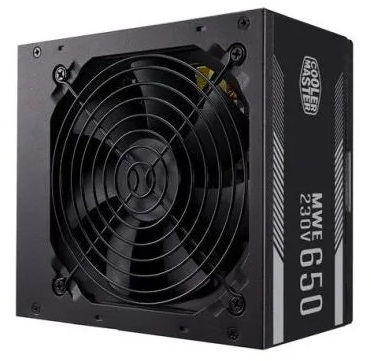 Cooler Master MWE White, 650W, ATX, 120mm, 6xSATA, 4xPCI-E(6+2), APFC, 80+ Standard