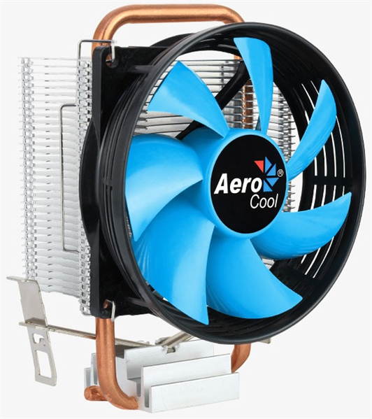 Aerocool Verkho 1-3P 100W / 3-Pin / Intel 115*/775/1200/1700 / AMD / Heat pipe 6mm x1
