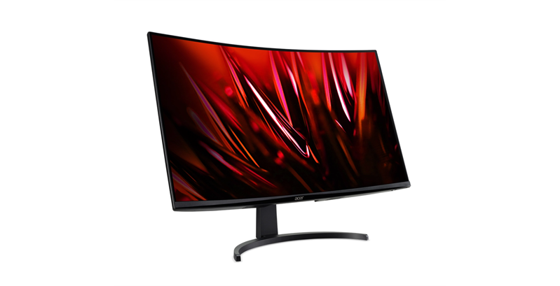 31,5'' ACER Nitro ED322QPbmiipx,ZeroFrame,Curved 1500R Black,16:9,VA,1920x1080,1ms,250cd,165Hz,1xVGA+2xHDMI(1.4/2.0) + 1xDP(1.2) + Audio Out, Speakers 2Wx2, sync: FreeSync Premium, hdr: HDR 10