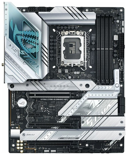 ASUS ROG STRIX Z790-A GAMING WIFI, LGA1700, Z790, 4*DDR5, 4*SATA, 4*M.2, 6*USB 3.2, 2*USB 2.0, Type-C, 3*PCIx16, 1*PCIx1, DP+HDMI, ATX