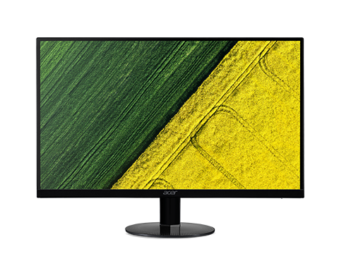 23.8" ACER SA240YAbi IPS, 1920x1080 ,75Hz , 4ms, 178°/178° , 250nits , + HDMI , 1000:1, Black Matt with glossy foot stand