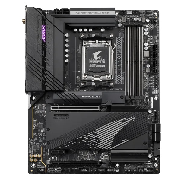 GIGABYTE B650 AORUS PRO AX, AM5, B650, 4*DDR5, 4*SATA, 3*M.2, 7*USB 3.2, 4*USB 2.0, Type-C, 2*PCIx16, 1*PCIx1, HDMI, ATX