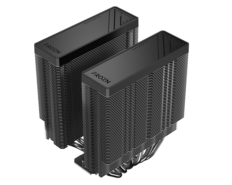 ID-COOLING FROZN A620 PRO SE LGA1700/1200/115X/AM5/AM4 (6шт/кор, TDP 260W, PWM, черный, 6 тепл.трубок + медная база, DUAL FAN 120mm) RET