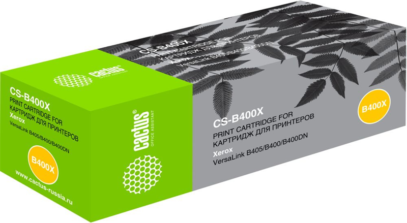 Cactus CS-B400X 106R03585 черный (24600стр.) для Xerox VersaLink B400/405