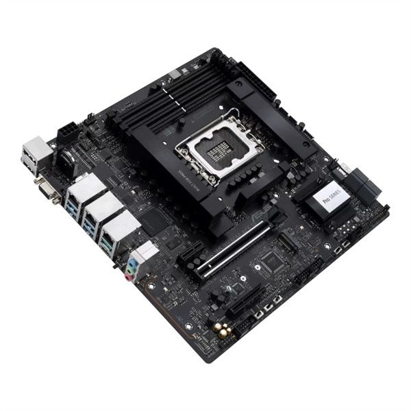 ASUS PRO WS W680M-ACE SE, Intel®LGA1700, 4*DDR5, 8*SATA, 2*M.2, 5*USB 3.2, Type-C, 1*PCIx16, 2*PCIx1, DP+HDMI+VGA, mATX