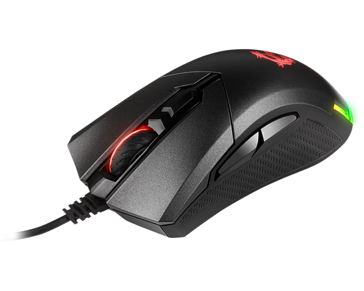 Gaming Mouse MSI Clutch GM50, Wired, DPI 7200, RGB lighting