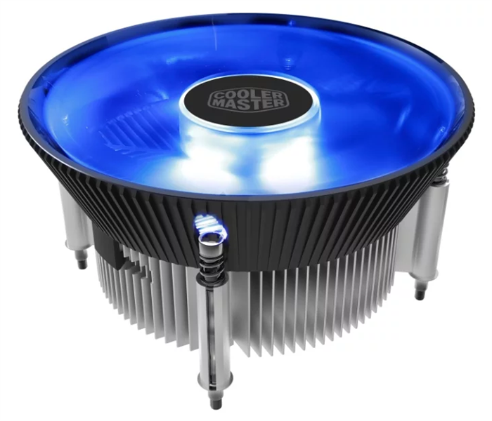 Cooler Master I70C PWM, Intel 115x, 95W, AlCu, Blue LED fan, 4pin