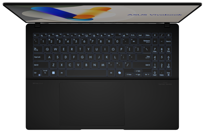 ASUS Vivobook S 16 OLED S5606MA-MX055W Core Ultra 5 125H/LPDDR5X 16GB/1TB M.2 SSD/16.0" 3.2K (3200 x 2000) OLED 120Hz/WIN11 HOME/ Neutral Black/1,5Kg/RU_EN_Keyboard
