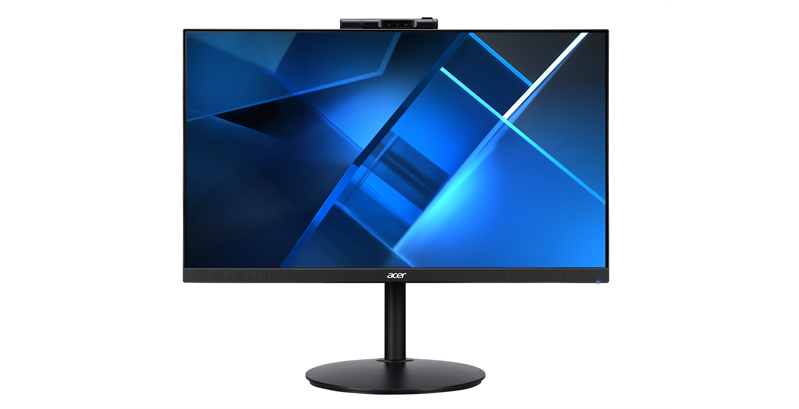23,8" ACER (Ent.) CB242YDbmiprcx IPS, 1920x1080, 75Hz, 178°/178°, 1 ms, 250nits, VGA + HDMI + DP + Webcam + Audio In/Out + Колонки 2Wx2, FreeSync, HAdj 120mm, Black Matt