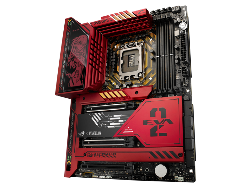 ASUS ROG MAXIMUS Z790 HERO EVA-02, LGA1700, 4*DDR5, 6*SATA, 5*M.2, 9*USB 3.2, 2*USB4, Type-C, 3*PCIx16, HDMI, ATX